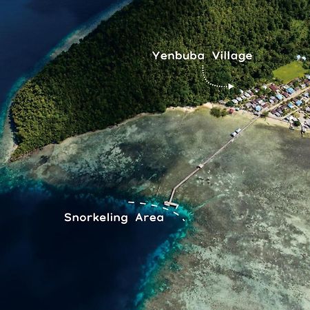 Kri Raja Ampat Bungalows Екстериор снимка