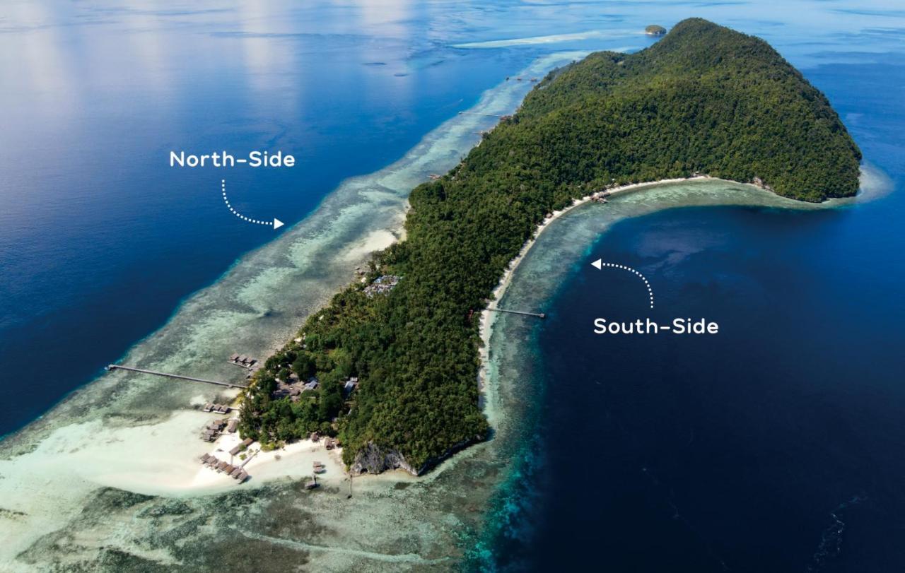 Kri Raja Ampat Bungalows Екстериор снимка